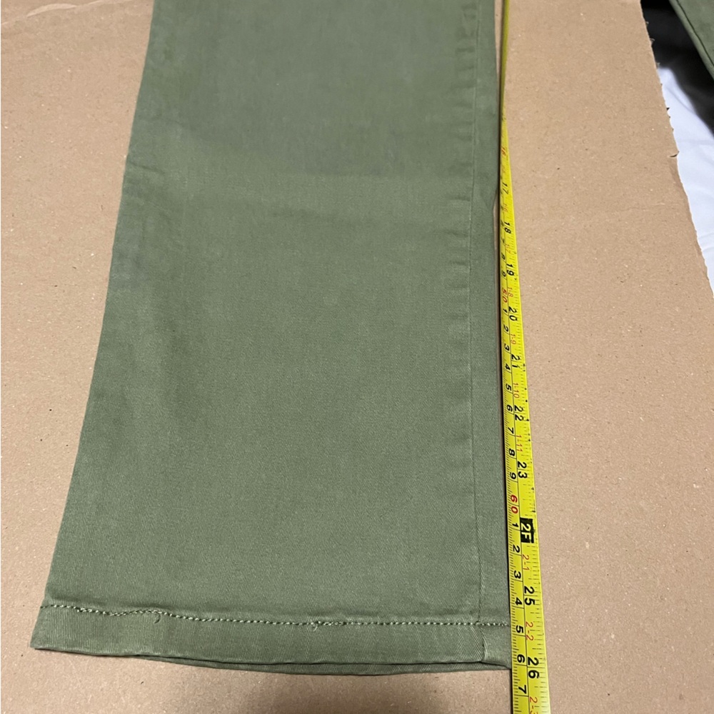 NWT Market & Spruce relaxed skinny stretch pants, green women’s sz 4 & 6 petite - Picture 16 of 16